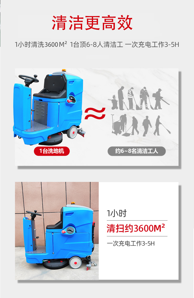 圣方济各堂驾驶式洗地机更适合用在高铁站